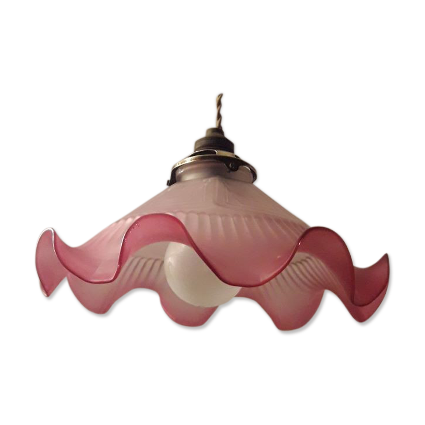 Suspension early 20th colored glass paste