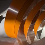 Vintage orange suspension by Carl Thore for Granhaga – Swedish design 1960