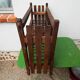 Wooden wall shelf