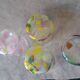 Lot de 4 gobelets en verre de murano