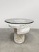 Table basse en pierre Mactan vintage Magnussen Ponte 1980