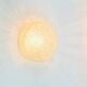 Amber Bubble Glass Wall Light by Helena Tynell for Limburg, Germany, 1970s