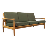 Vintage "Kolding" Sofa in Oak by Erik Wørtz for Ikea, 1960s