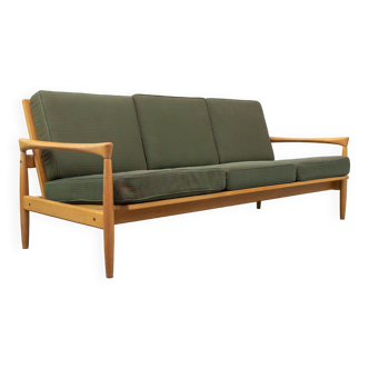 Vintage "Kolding" Sofa in Oak by Erik Wørtz for Ikea, 1960s