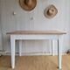 Rectangular wooden dining table - 4/6 people