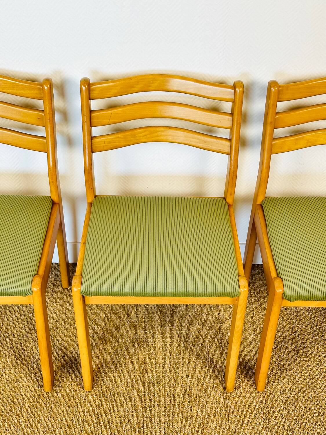 4 vintage Scandinavian chairs from the 1960s