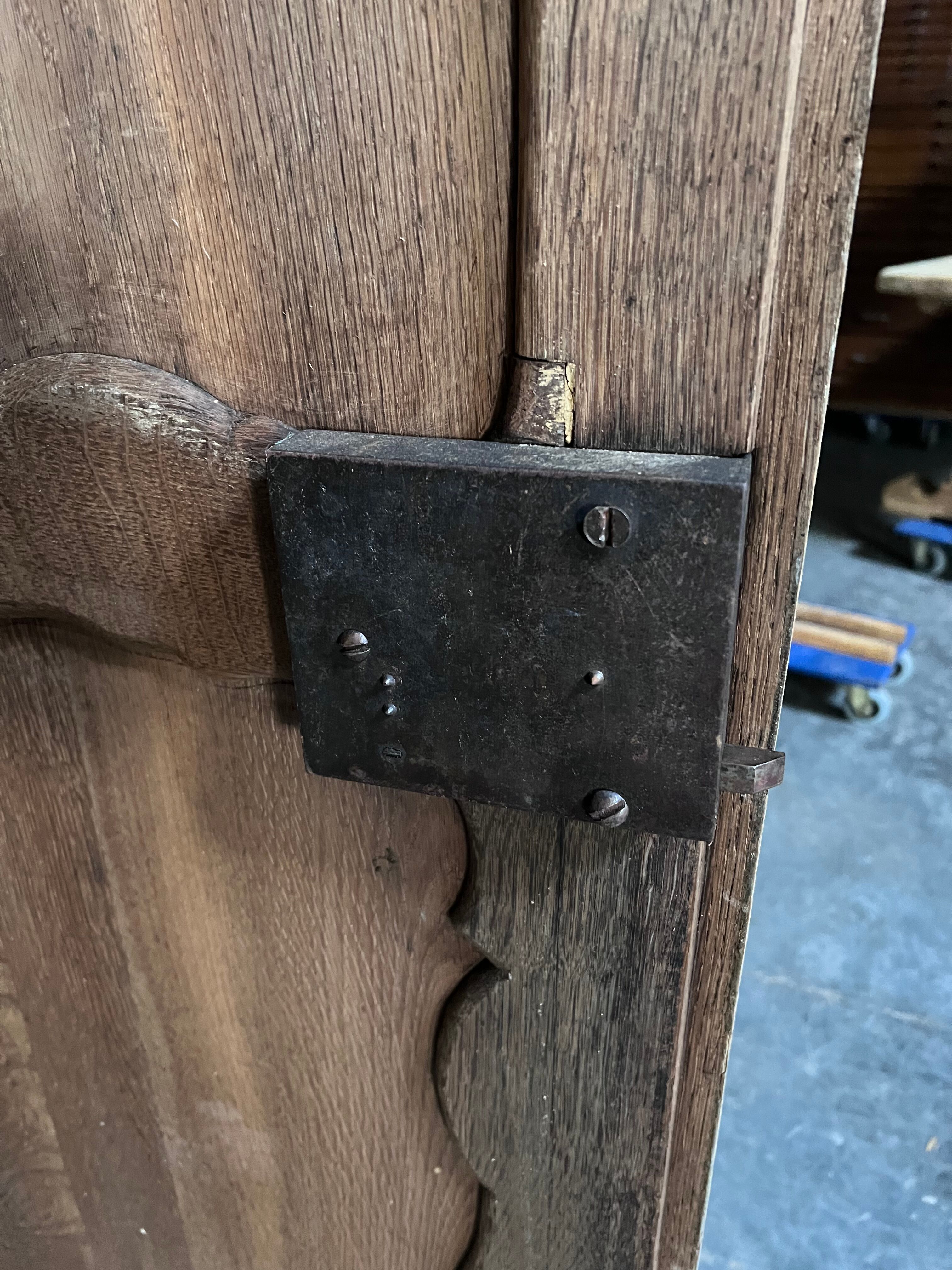 Oak cabinet