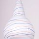 Mid-Century Czech Chromed Steel and Milk Glass Pendant Light, 1960s