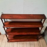 Mahogany wall shelf