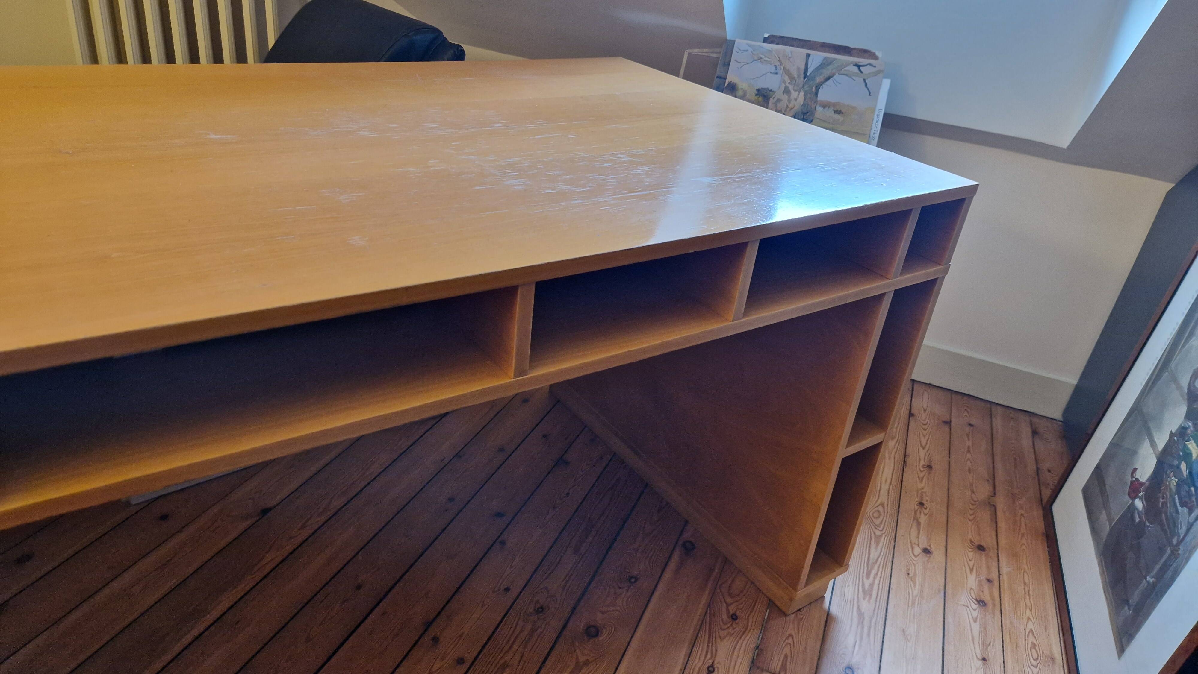 Wooden collector desk by Terence Conran for Habitat