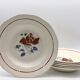 6 old plates Creuses Sarreguemines / Model 5040