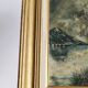Tableau huile sur toile paysage signé