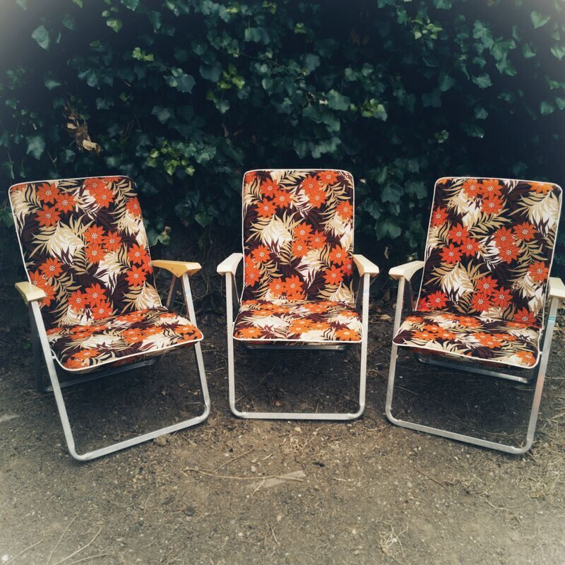 Vintage camping chair