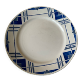 Plat bleu art déco Selency x Monoprix Croisé Laroche