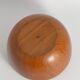 Mid-Century Modern Solid Teak Wood Bowl, Uppsala Slöjd, Sweden 1960s