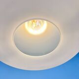 Suspension vintage scandinave en verre, 1960s