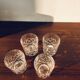 4 whisky glasses