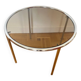 Chrome coffee table