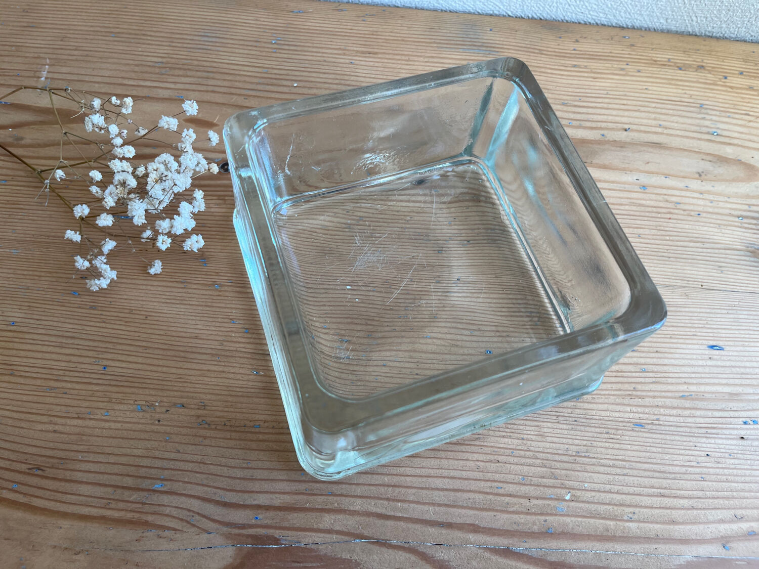 Lumax glass trinket tray/ashtray