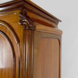 Mahogany inlaid Art Nouveau cabinet, France, circa 1900