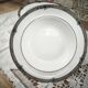 Set of 12 deep plates in English porcelain Wedgwood model Amherst.