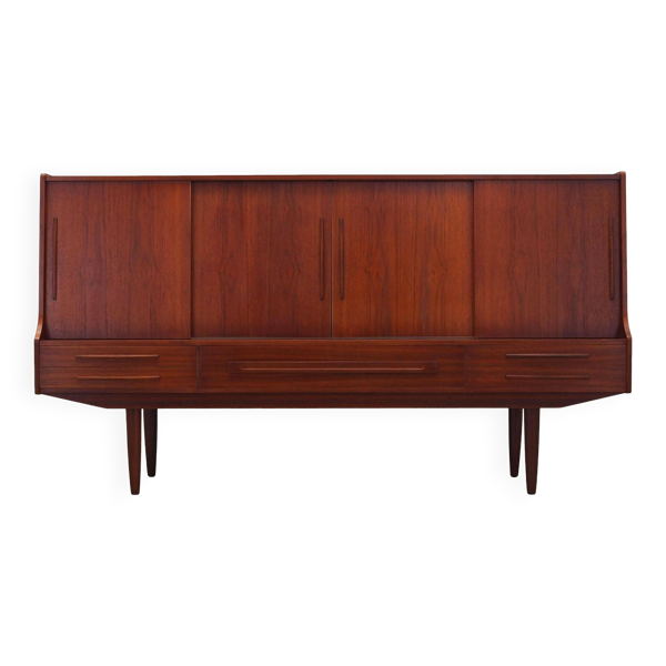 Enfilade en teck, design danois, années 1960, production : Danemark