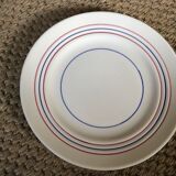 Series of 7 vintage dessert plates