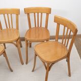 BAUMANN bentwood bistro chairs, set of 4