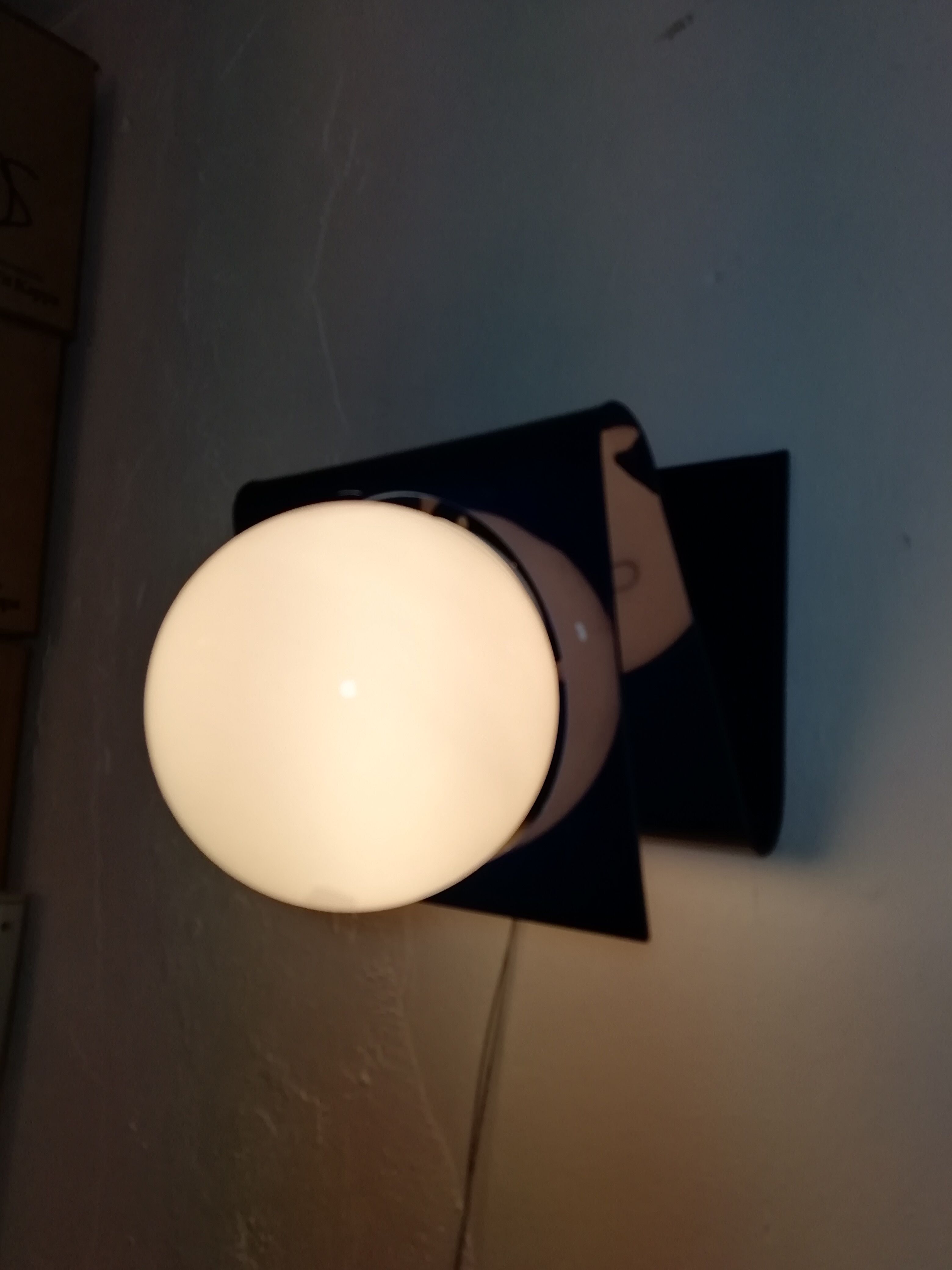 Paire d'appliques de methacrylate