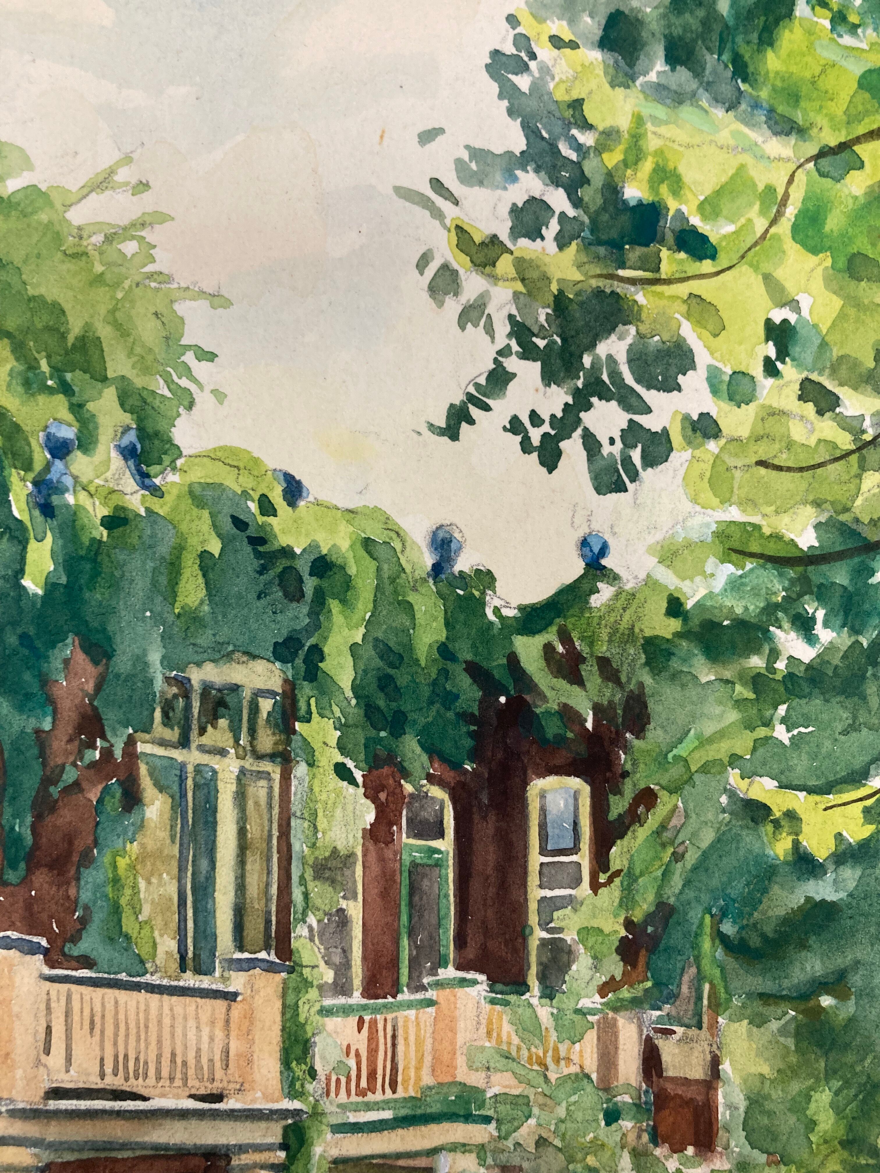 Aquarelle vintage
