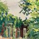 Aquarelle vintage
