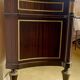 Large Louis XVI style chest of drawers, marble top.