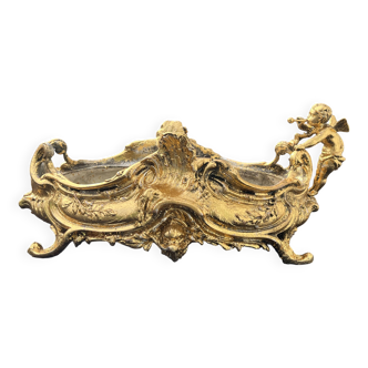 Louis XV style French gilded planter