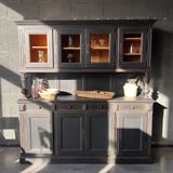 Kitchen cabinet in refinished fir