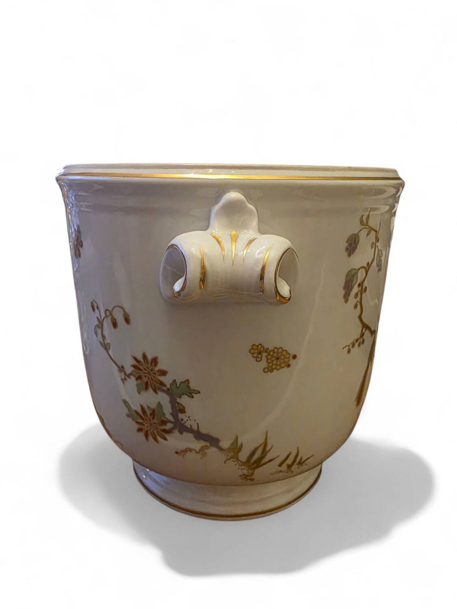 Cache pot Richard Ginori en porcelaine italienne, circa 1960