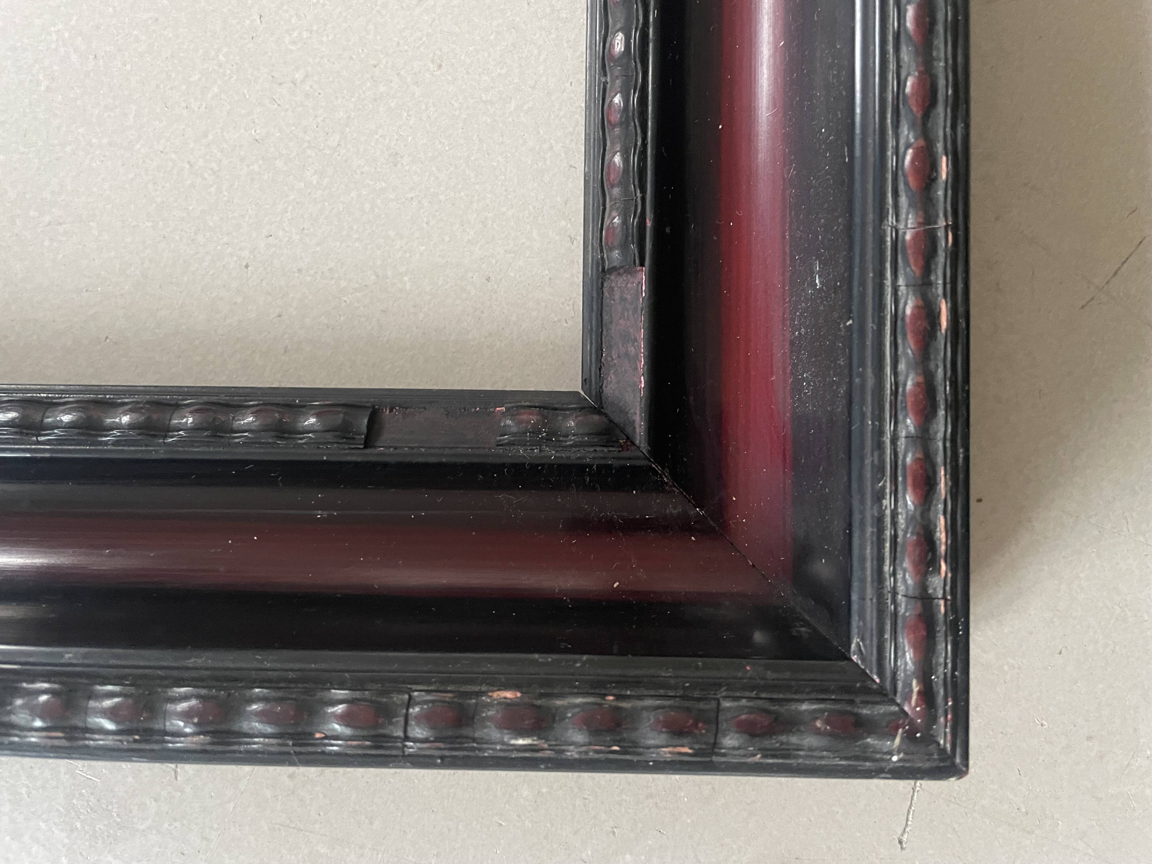 Old Napoleon III frame 40x42cm