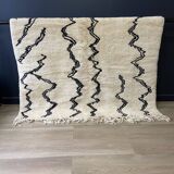Tapis béni ouarain graphique 200x170cm