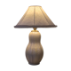 Modern Swedish table lamp with a ceramic base by Anna-Lisa Thomson, mid-1900s.