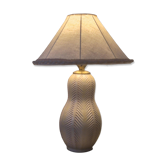 Lampe de table moderne suédoise avec base en céramique par Anna-Lisa Thomson, milieu des années 1900.