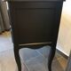 Stamped black Louis XV chest of drawers