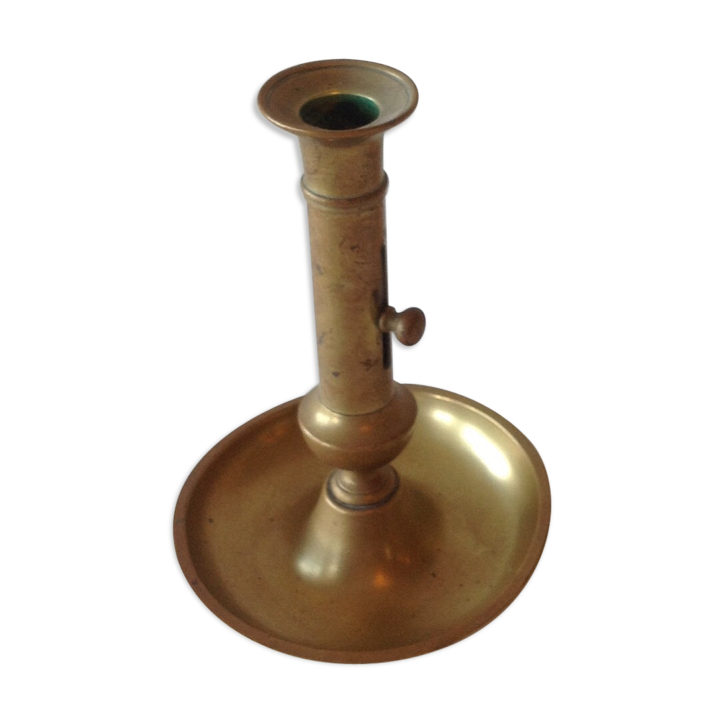 Brass candlestick