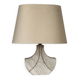 Vintage travertine lamp design 70s 80s