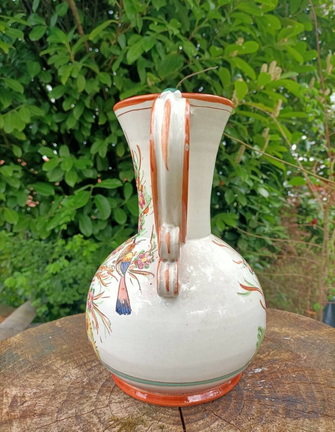 Retro Ceramic Vase Birds