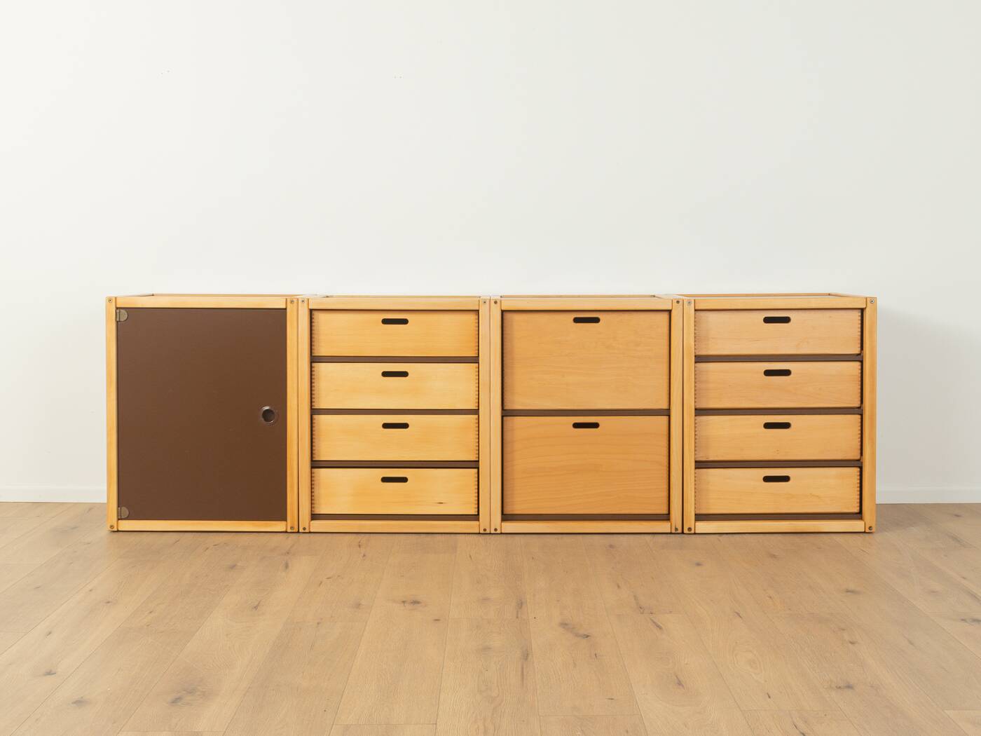 Flötotto modular chest of drawers system, 1970s, set of 4