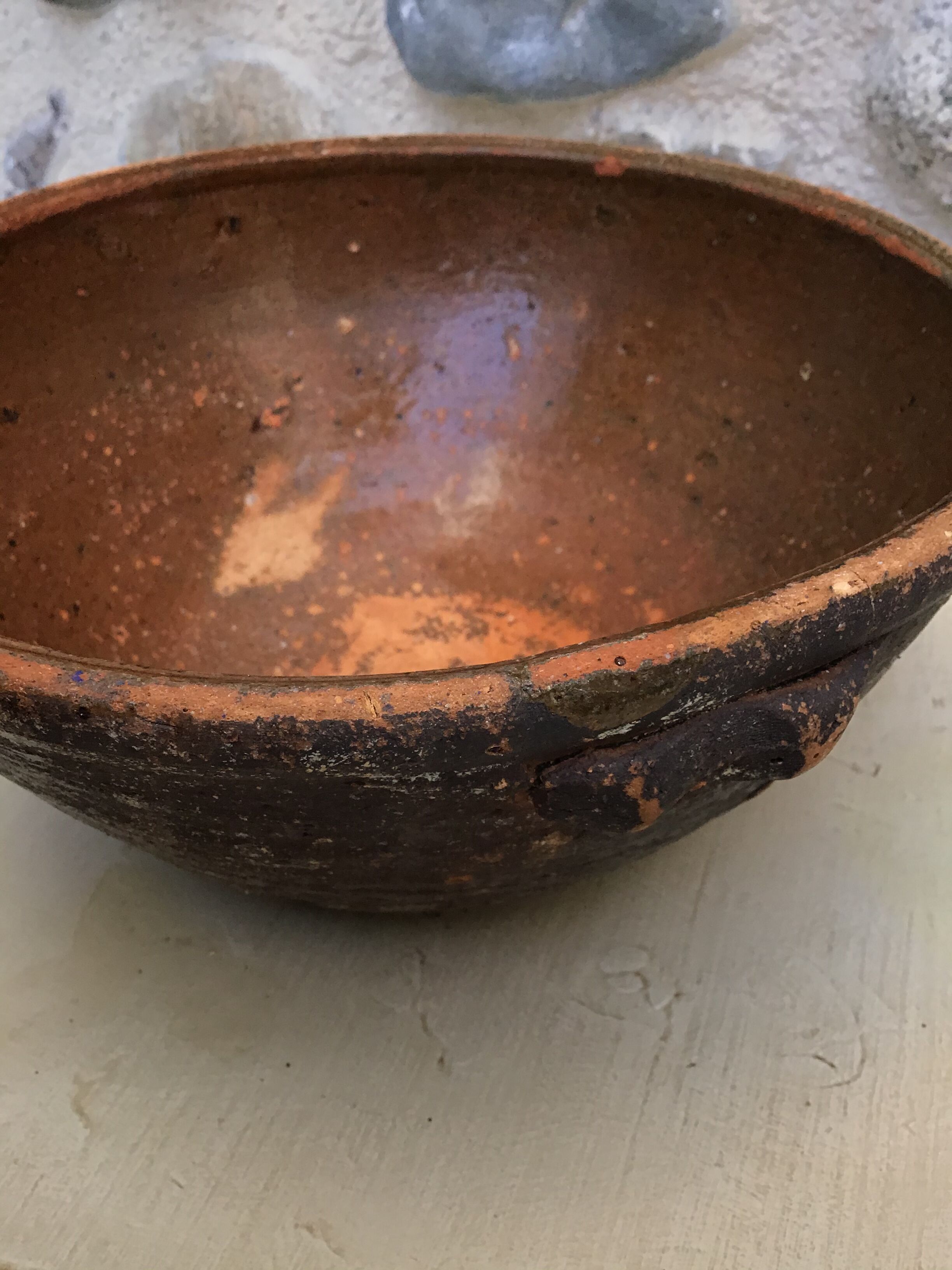 19th century terracotta jatte