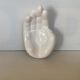 Empty white hand pocket