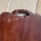 Ancien plateau de service sculpté Indochine vers 1920 acajou art déco