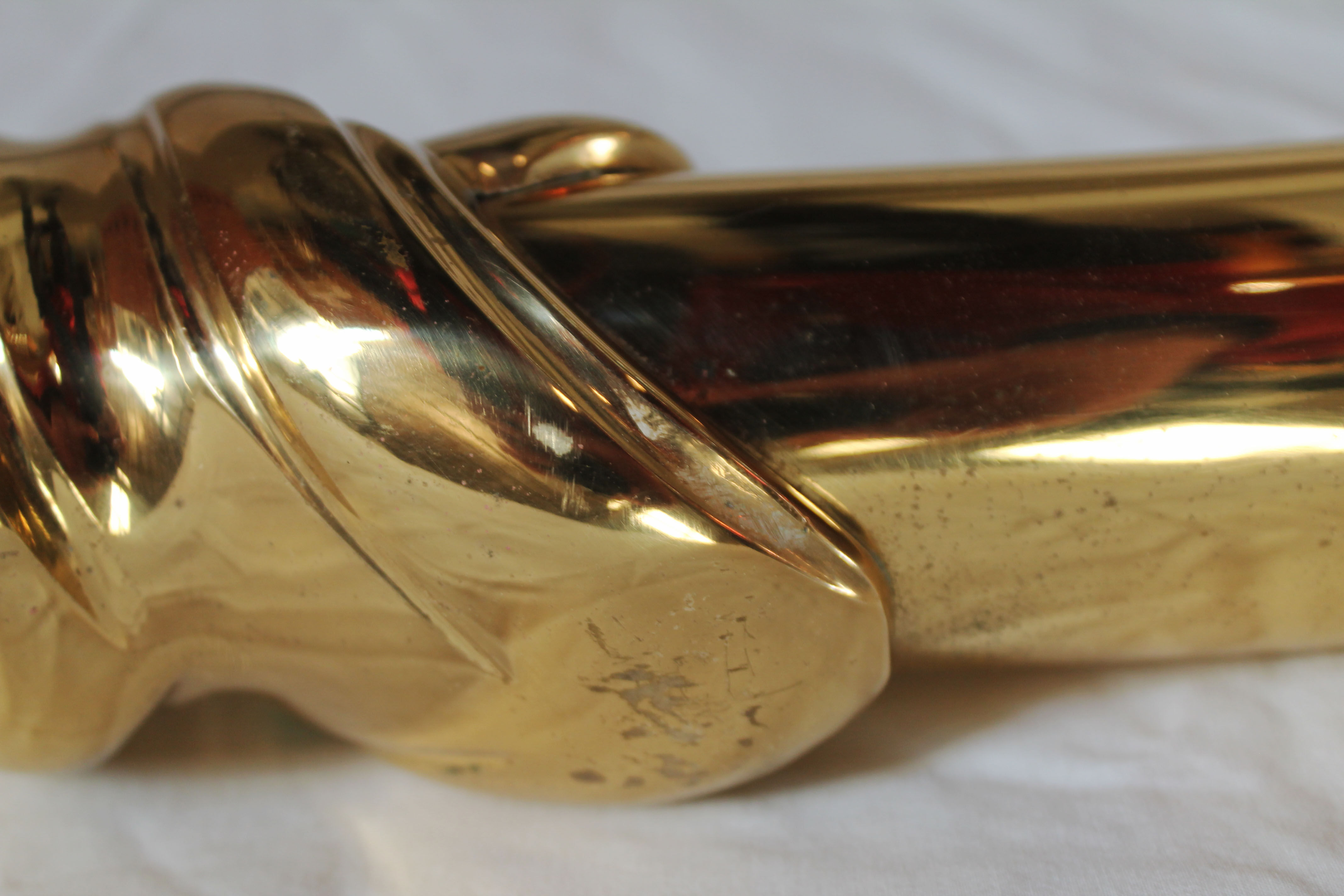 Brass headboard style "Lipparini"