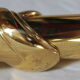 Brass headboard style "Lipparini"