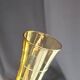 Petit vase soliflore vintage verre ambre